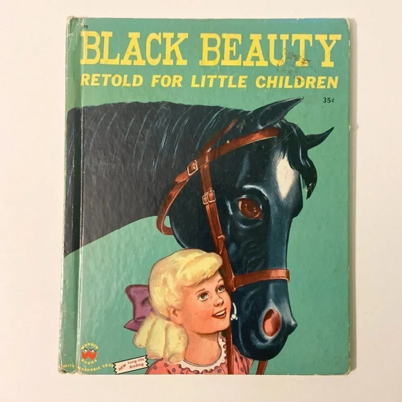 Vintage Lot of 5 Wonder Books Popeye Black Beauty  Peter Cottontail Dinosaur - Picture 8 of 16